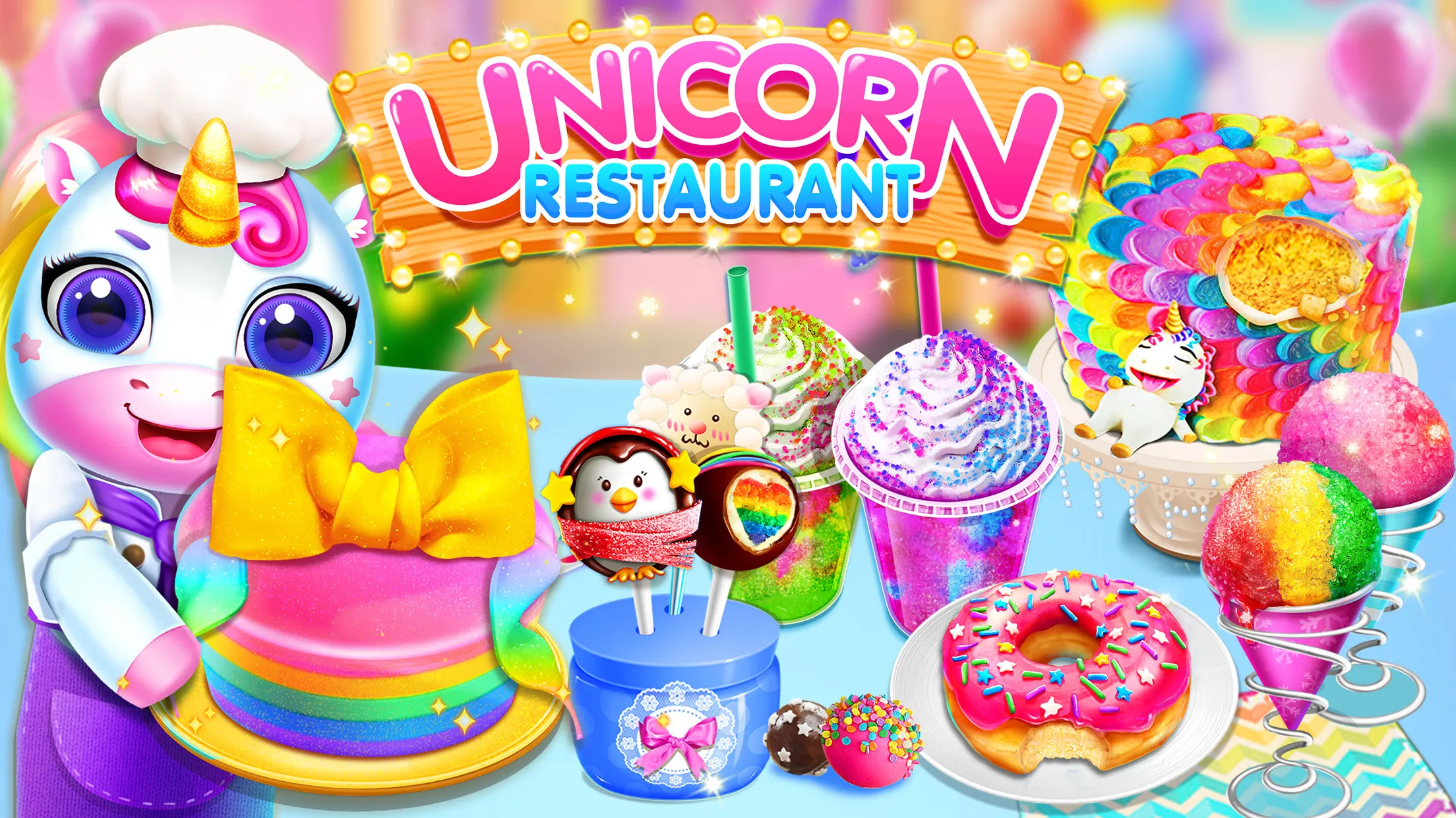 Unicorn Restaurant: Food Games | Indus Appstore | Screenshot