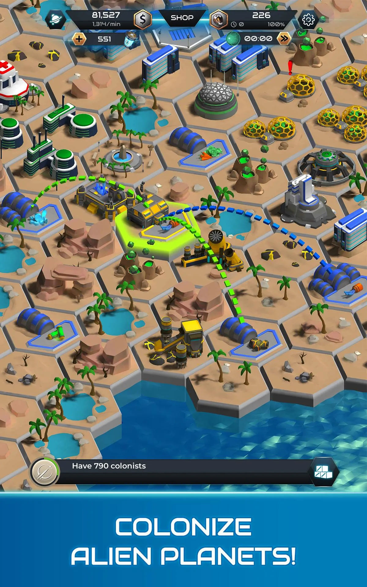 Galactic Colonies | Indus Appstore | Screenshot