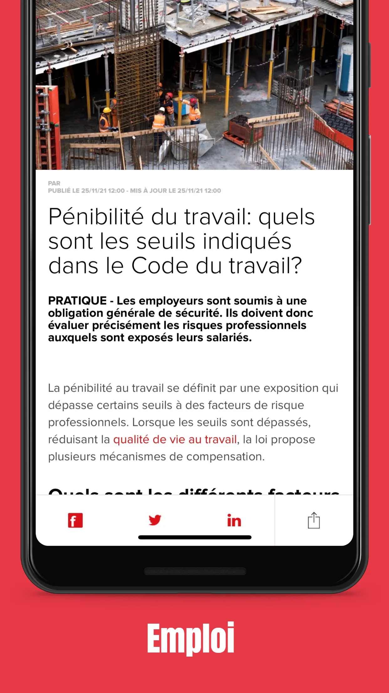 Challenges actu de l'économie | Indus Appstore | Screenshot