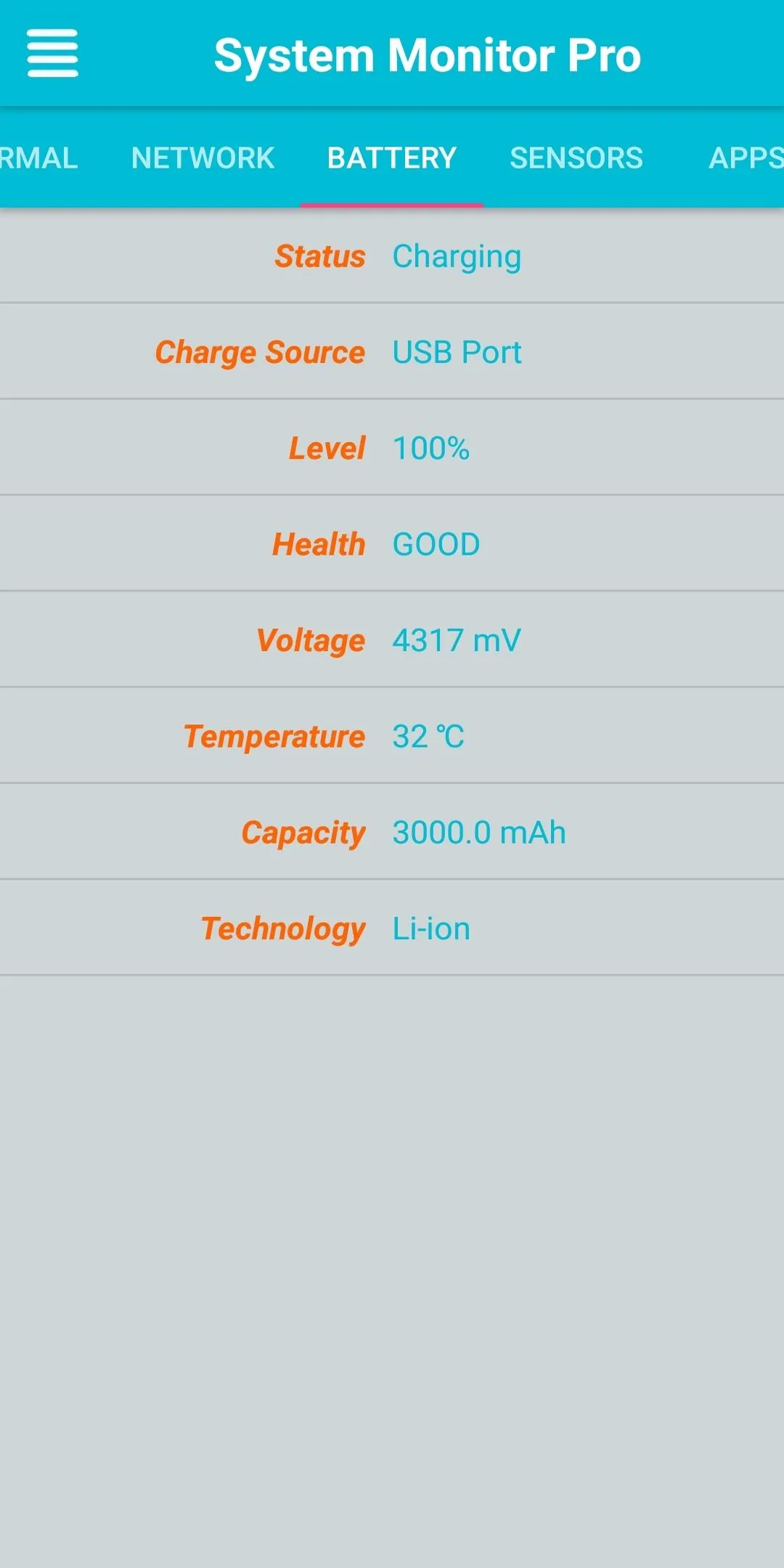 System Monitor Info PRO! | Indus Appstore | Screenshot