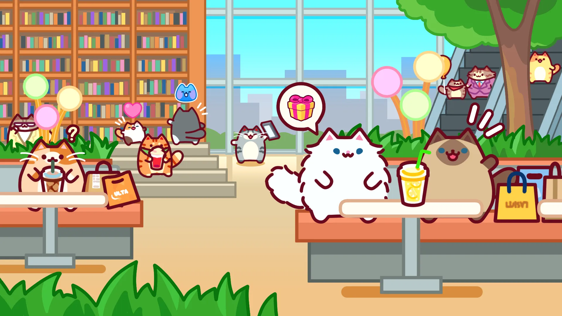 Cat Mall: Idle Shopping Tycoon | Indus Appstore | Screenshot