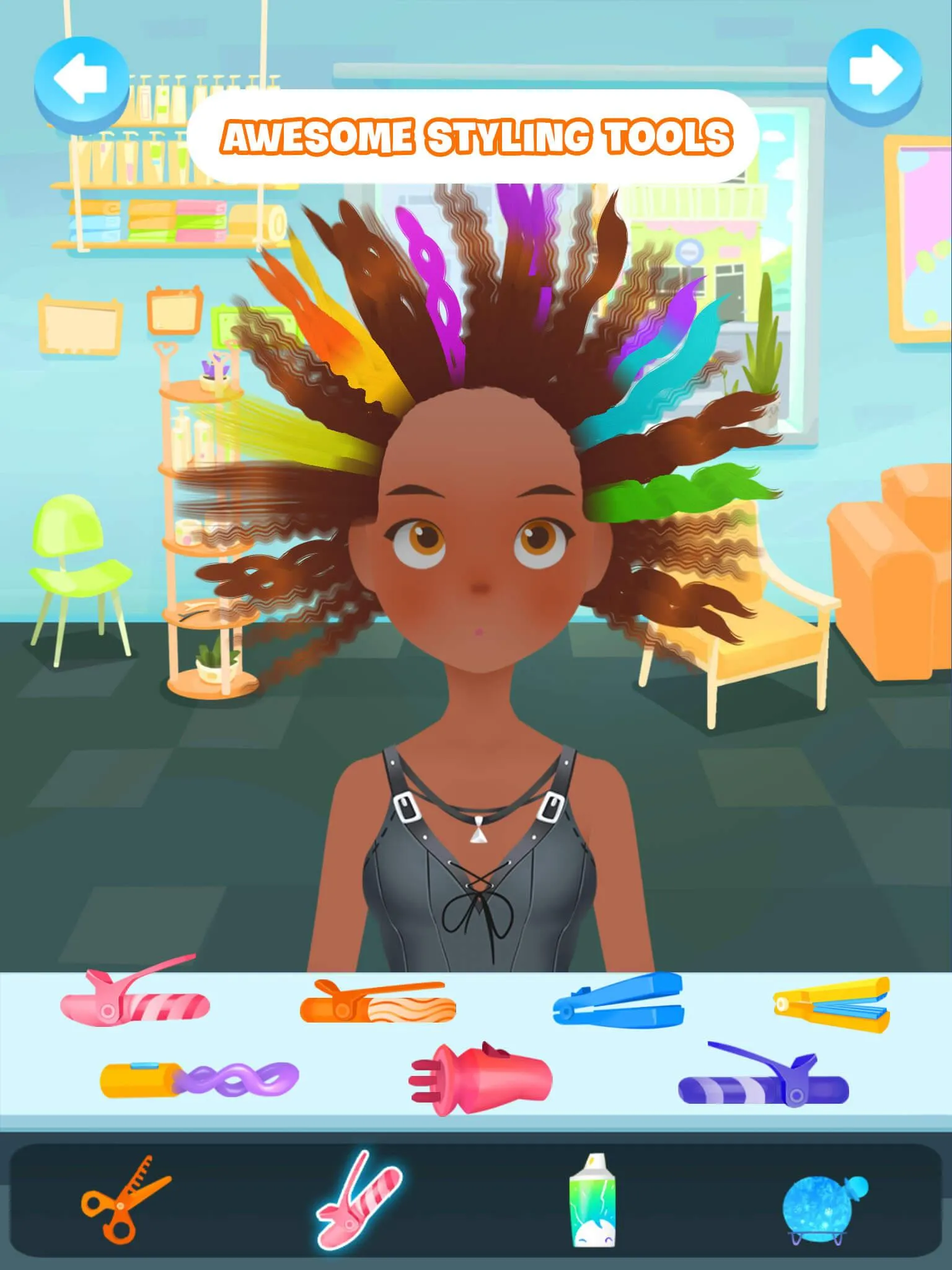 Hair salon games : Hairdresser | Indus Appstore | Screenshot