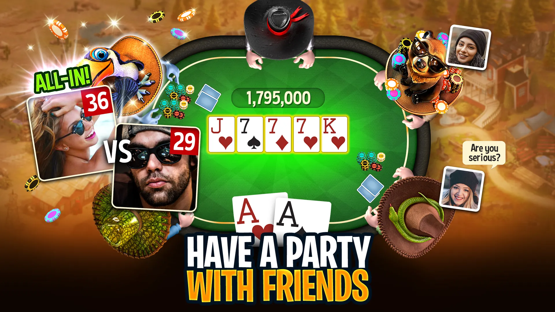 Governor of Poker 3 - Texas | Indus Appstore | Screenshot