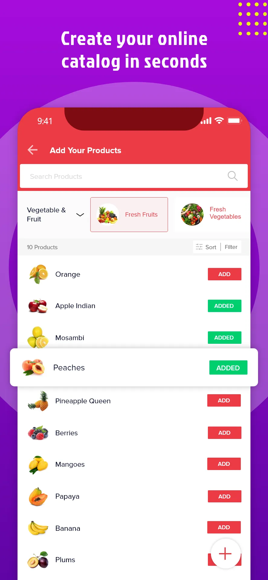 Redbasil Seller | Indus Appstore | Screenshot