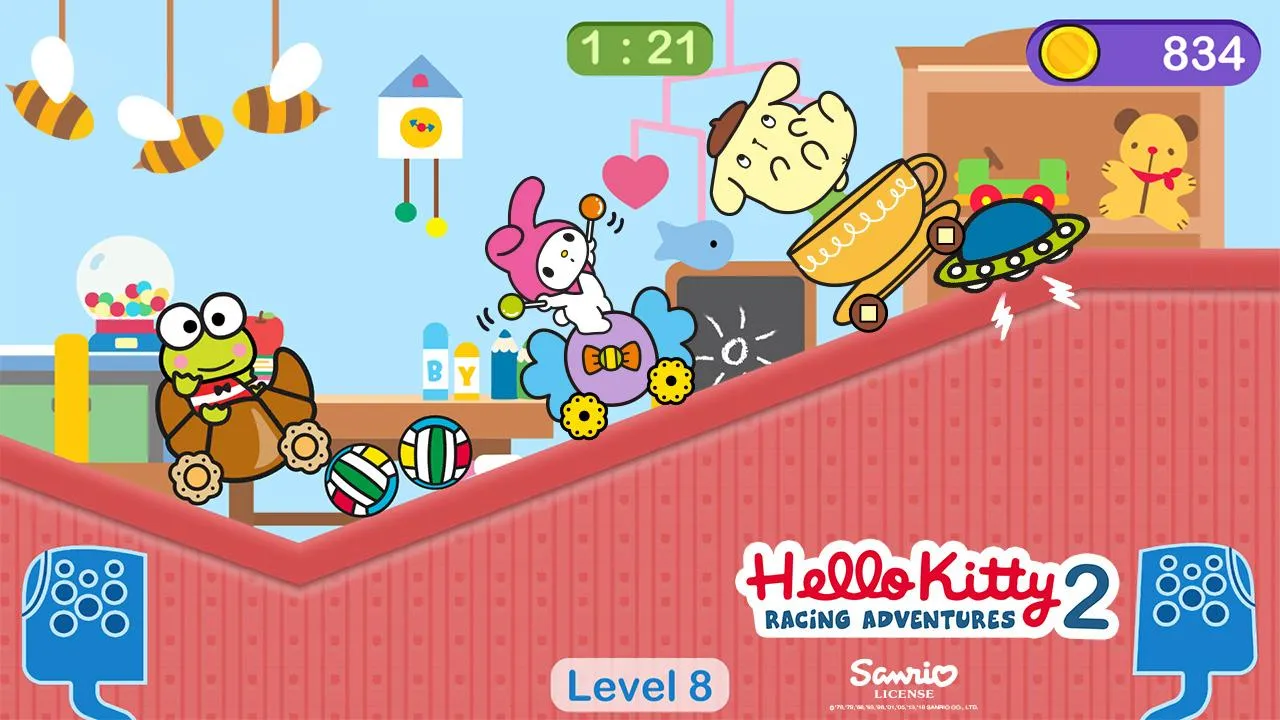 Hello Kitty games - car game | Indus Appstore | Screenshot