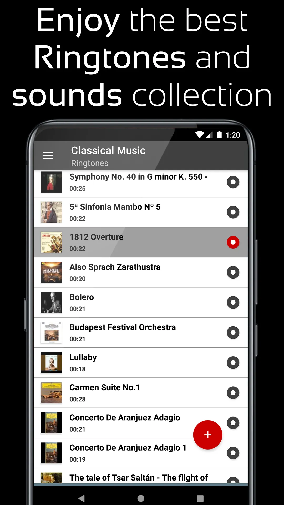 Classical Music Ringtones | Indus Appstore | Screenshot