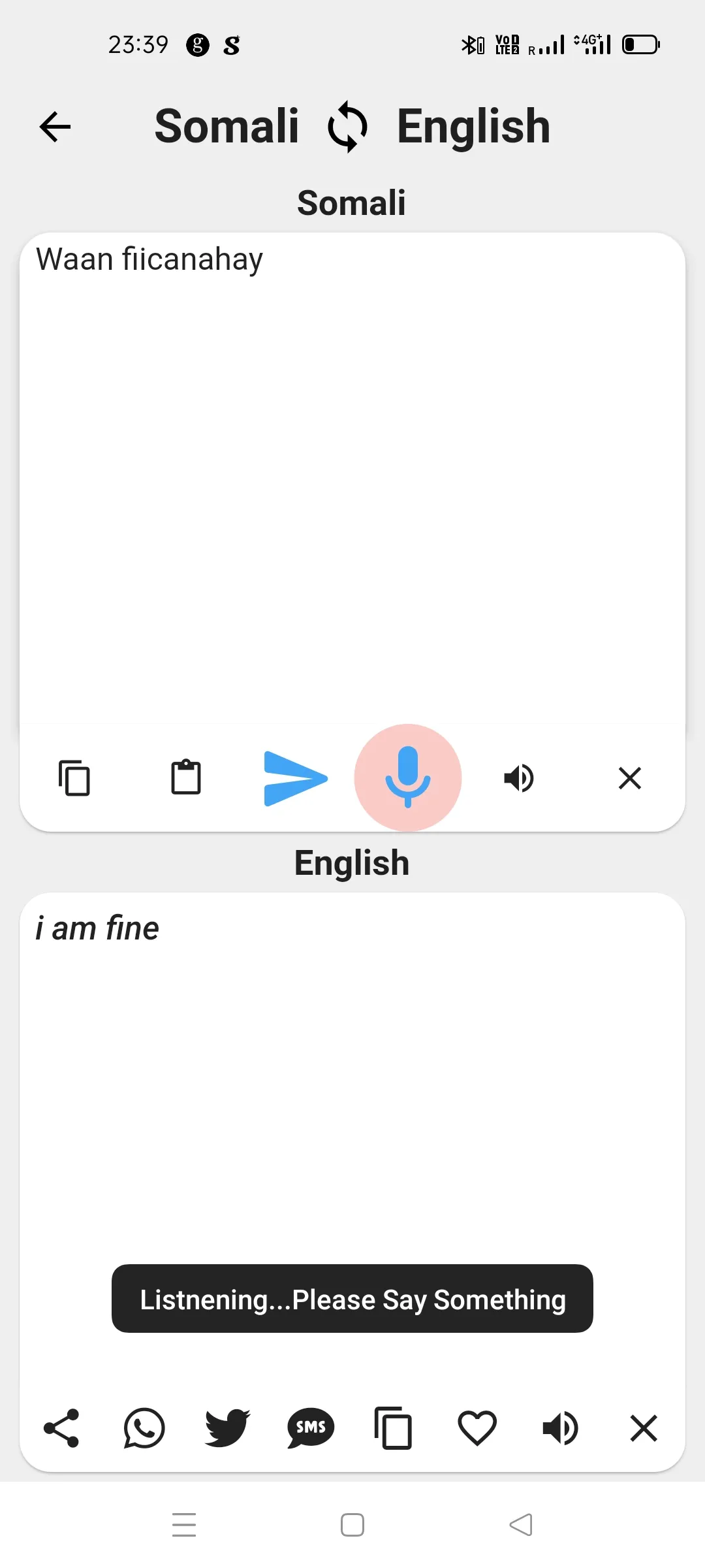 Somali To English Translator | Indus Appstore | Screenshot