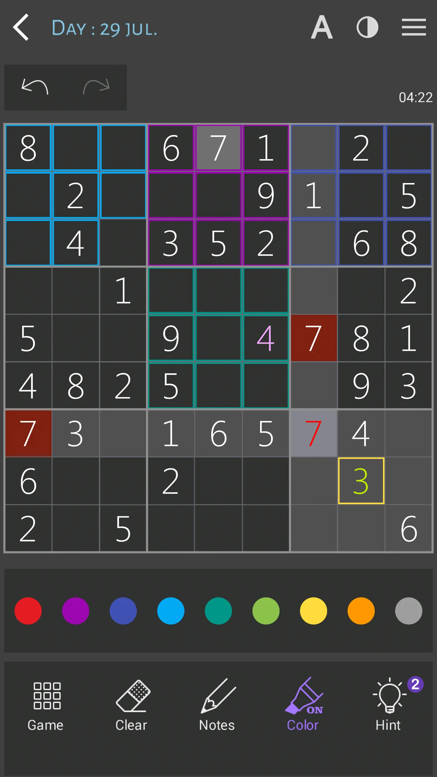 Sudoku classic | Indus Appstore | Screenshot