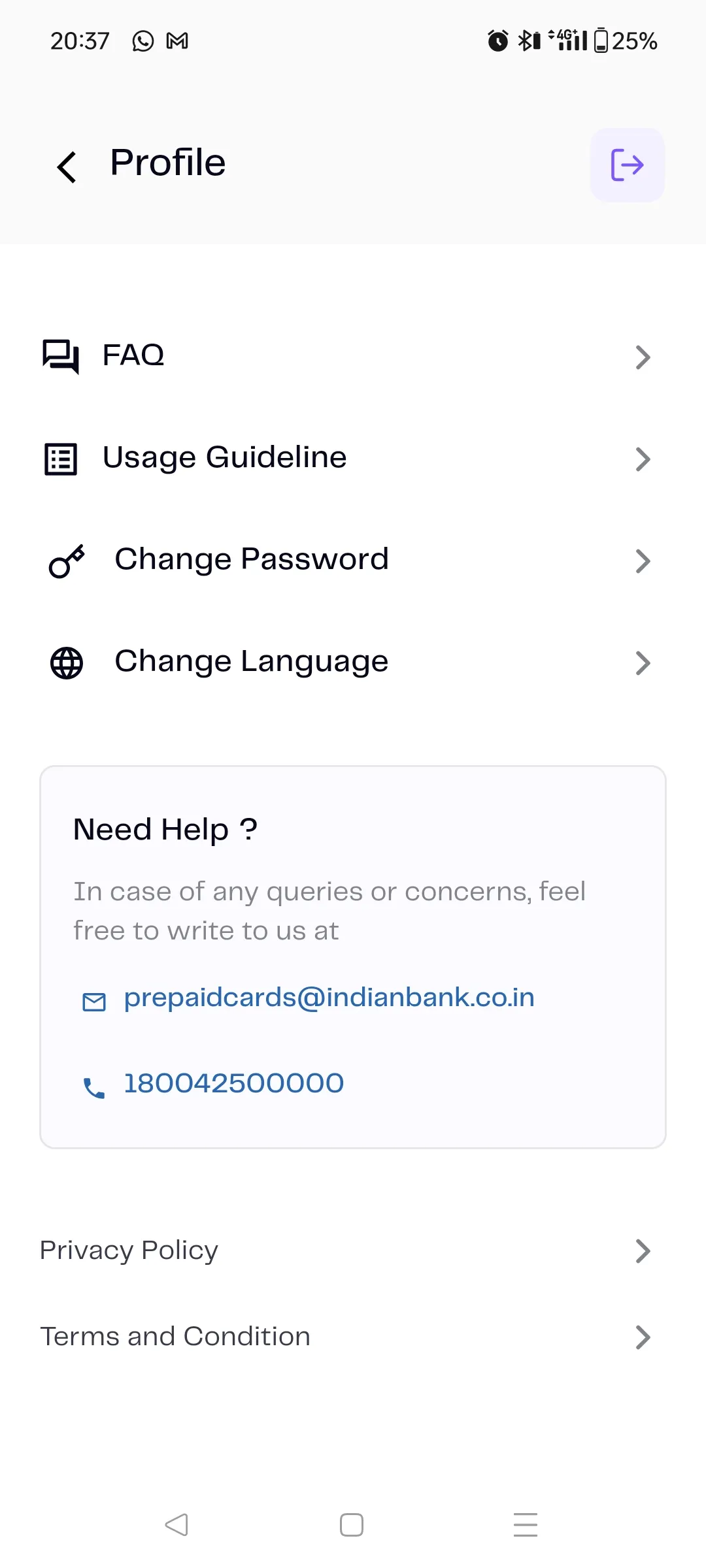 IB Prepaid Card | Indus Appstore | Screenshot
