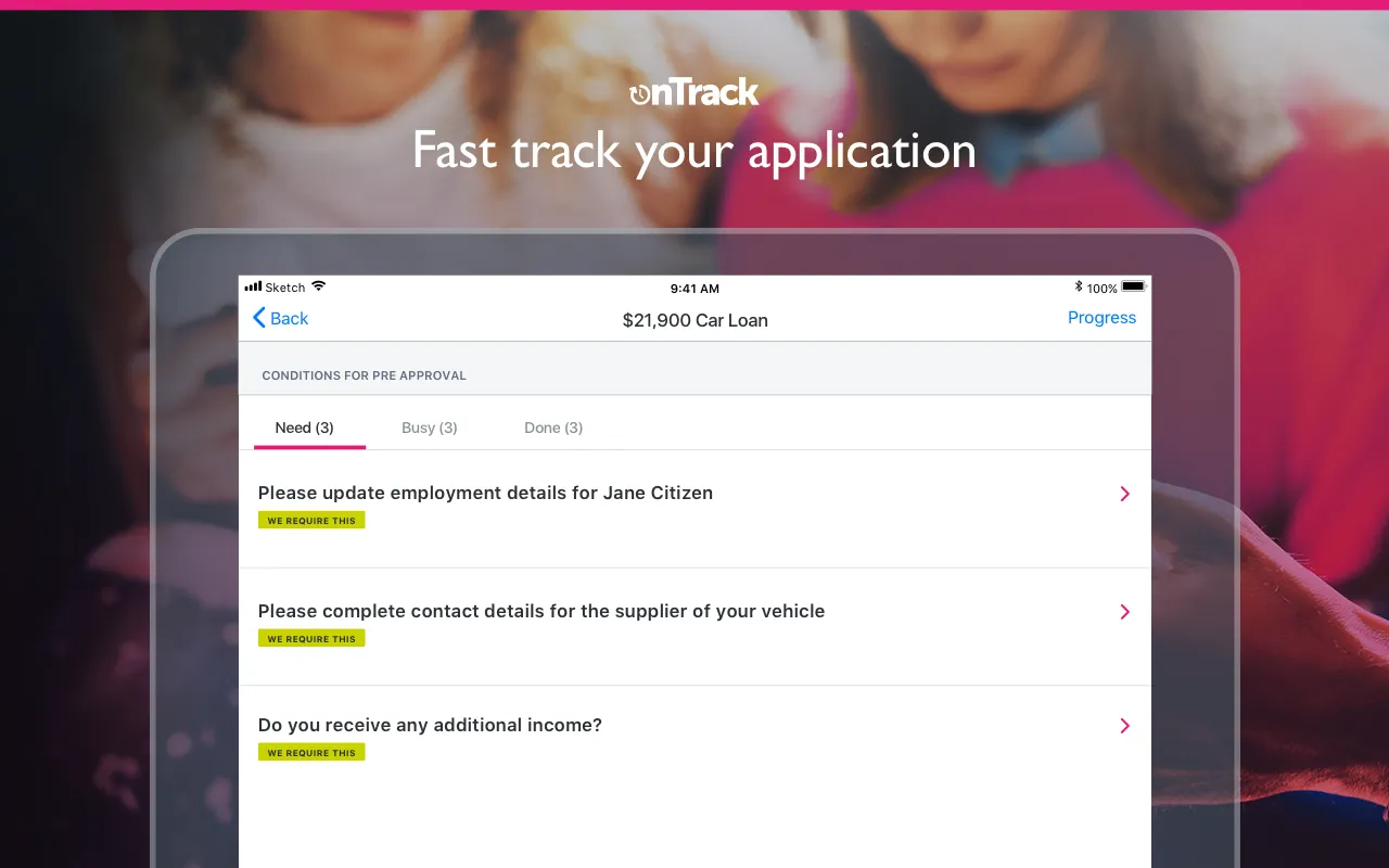 loans.com.au onTrack | Indus Appstore | Screenshot