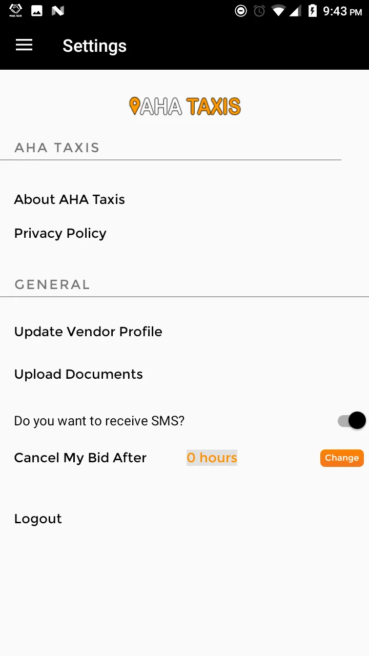 AHA Taxis Vendor App | Indus Appstore | Screenshot