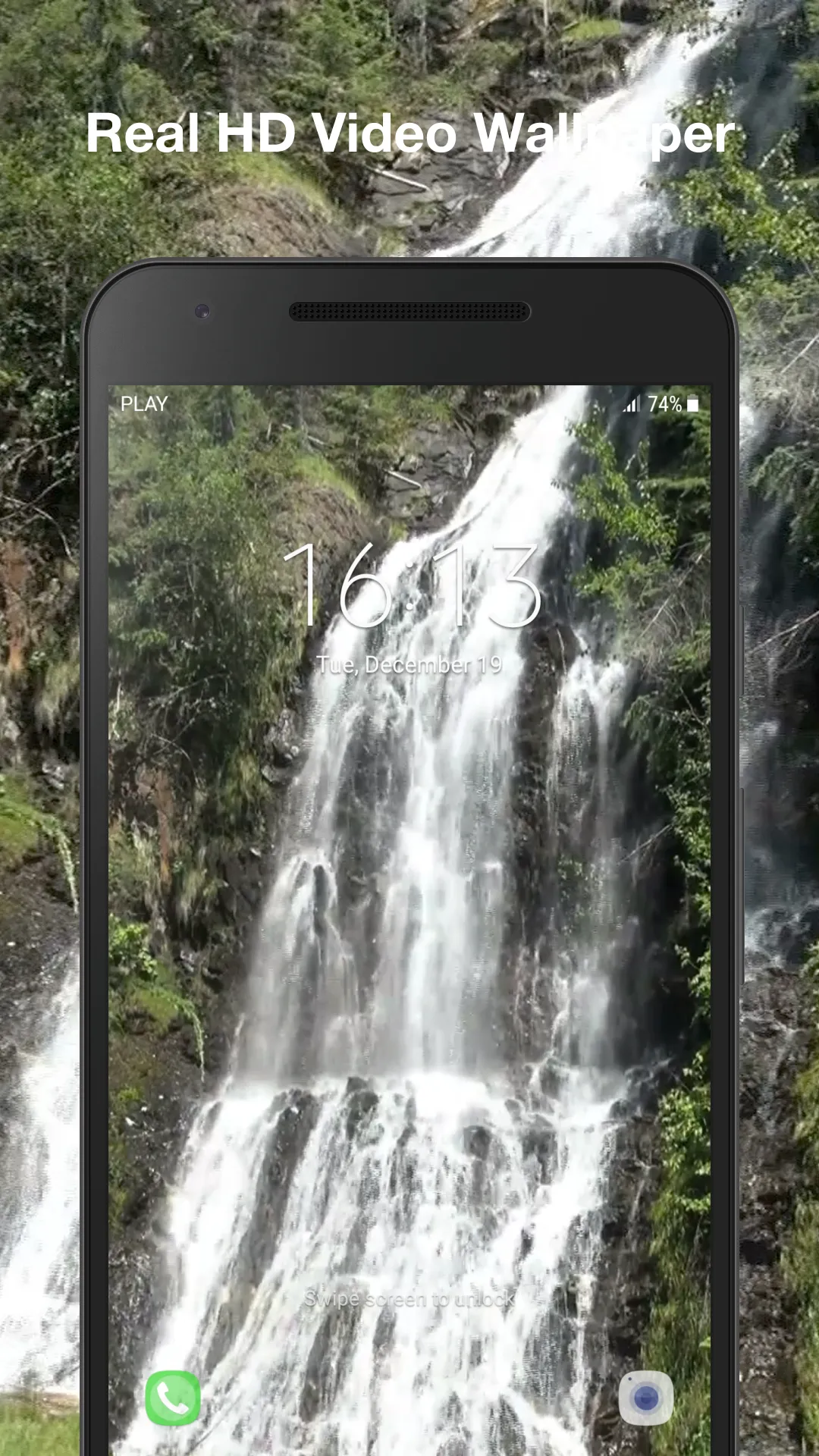 3d Waterfall Live Wallpaper | Indus Appstore | Screenshot