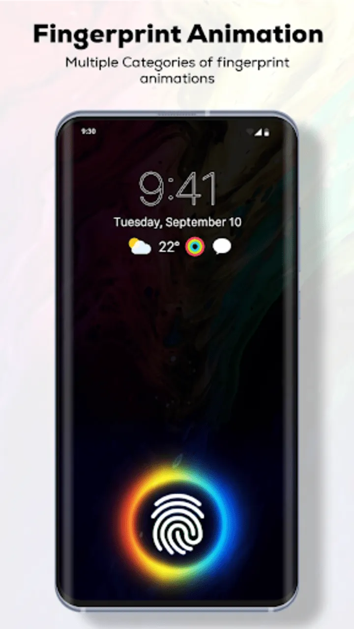Fingerprint Live Animation App | Indus Appstore | Screenshot