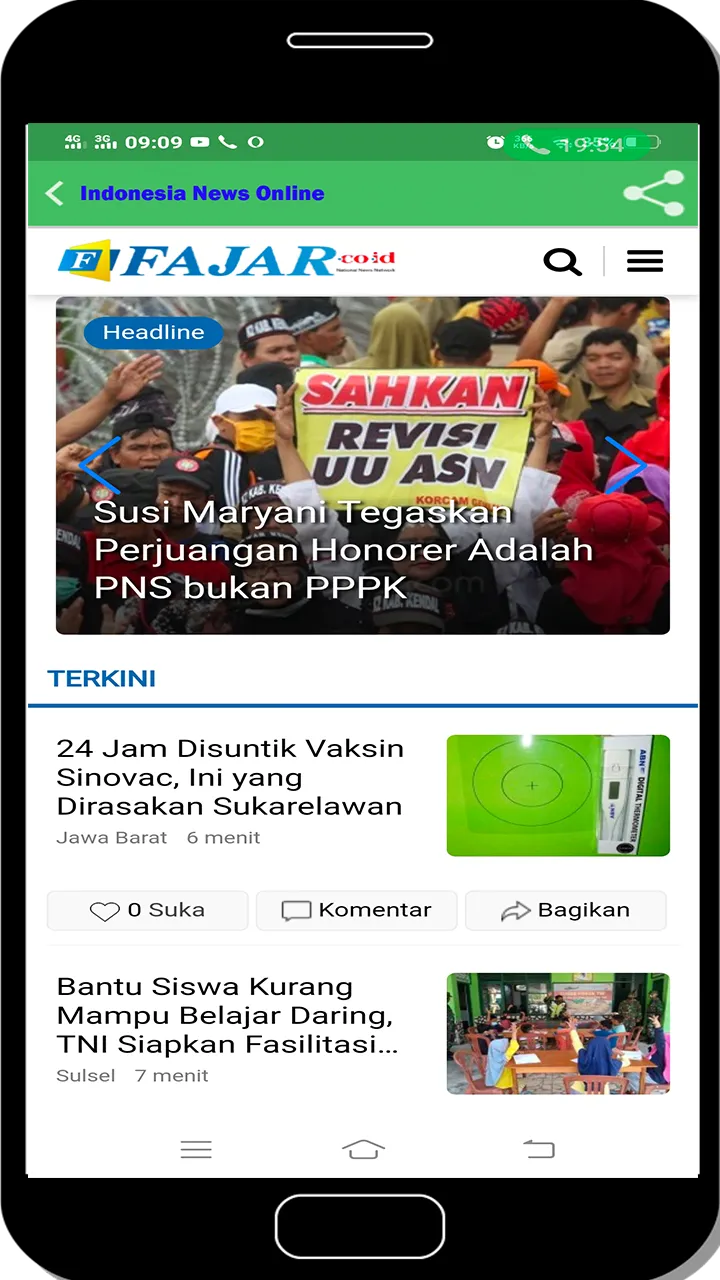 Indonesia News Online | Indus Appstore | Screenshot