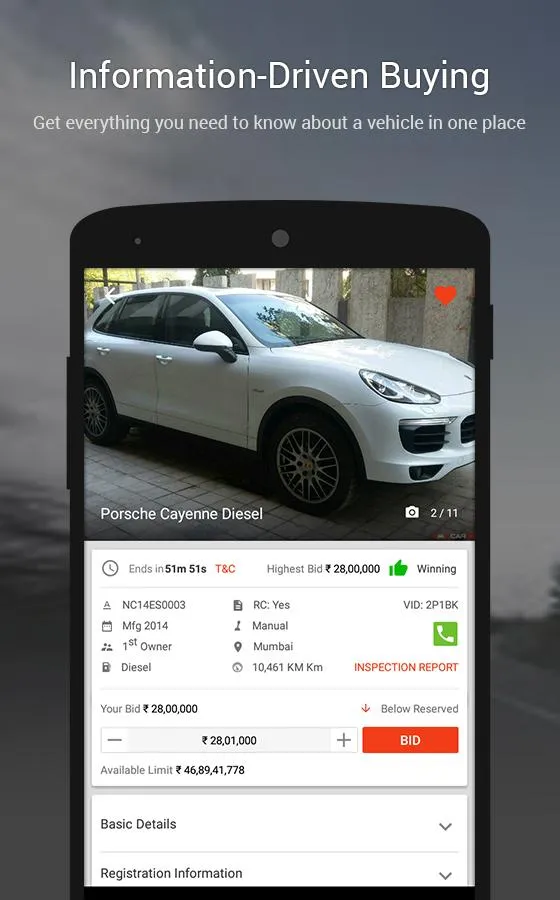 Auctions by CarDekho | Indus Appstore | Screenshot