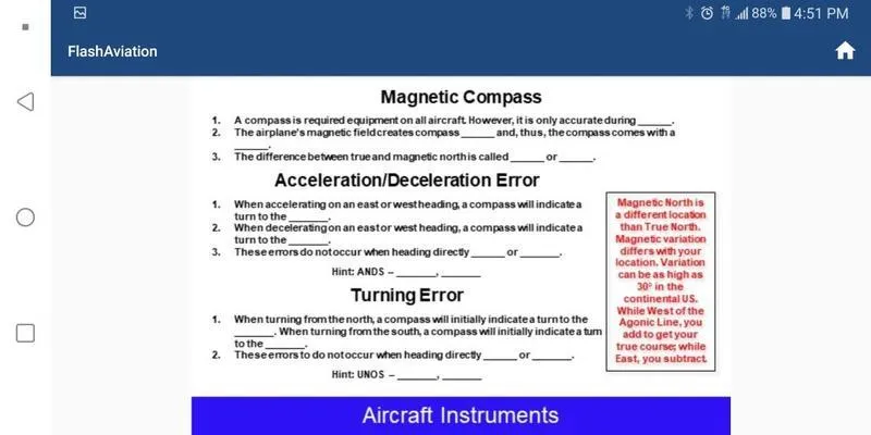 Flash Aviation Pilot Training  | Indus Appstore | Screenshot