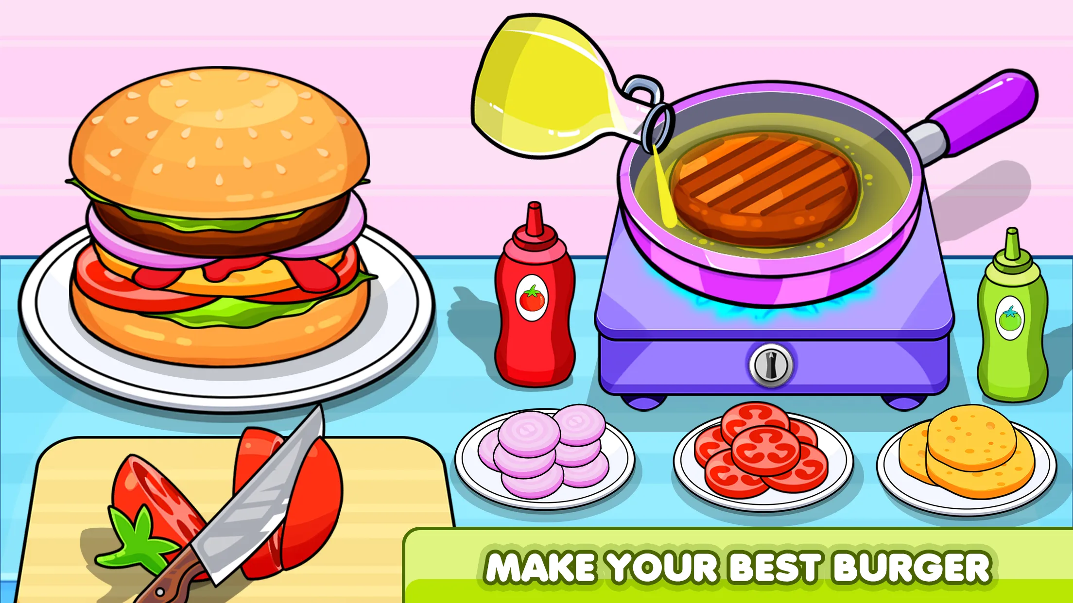 kitchen Set Cooking Games Chef | Indus Appstore | Screenshot