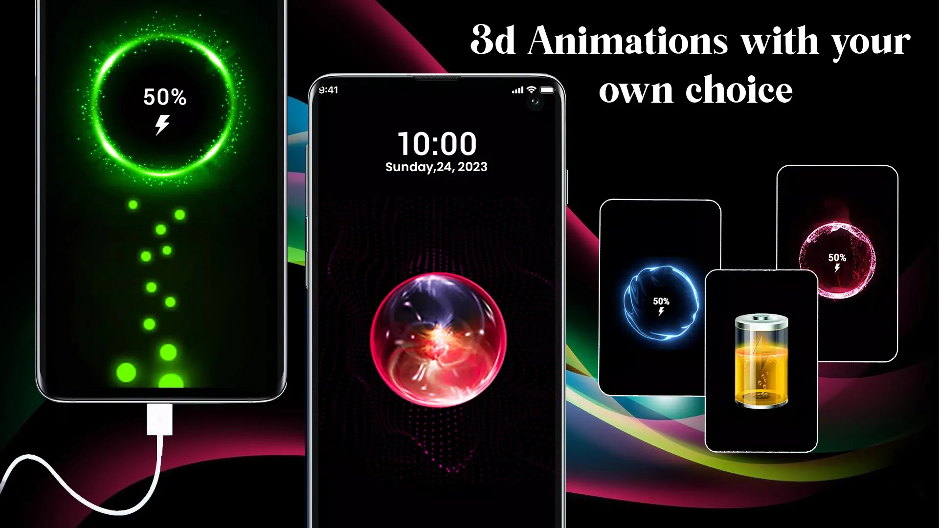 3D Battery Charging Animation | Indus Appstore | Screenshot