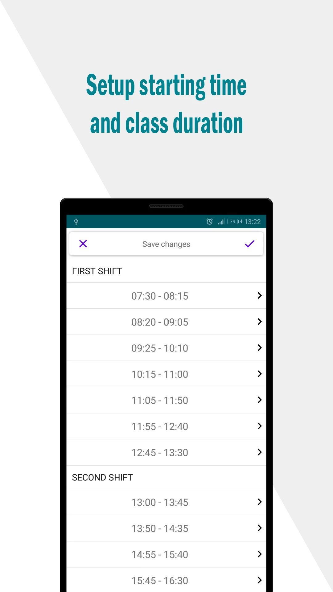 School Timetable - Planner | Indus Appstore | Screenshot