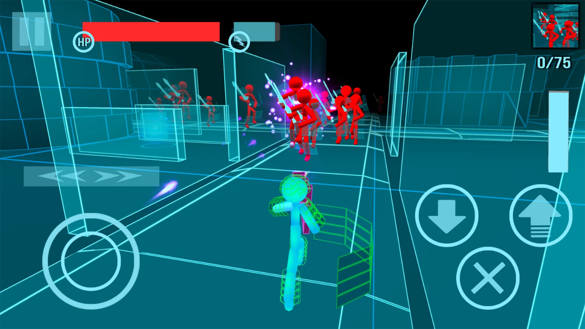 Stickman Neon Gun Warriors | Indus Appstore | Screenshot