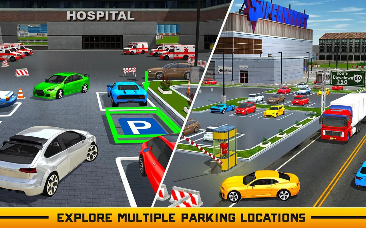 Advance Street Car Parking 3D | Indus Appstore | Screenshot