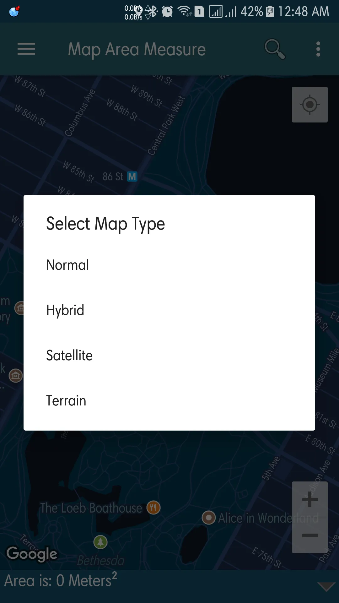 How to calculate the land area | Indus Appstore | Screenshot