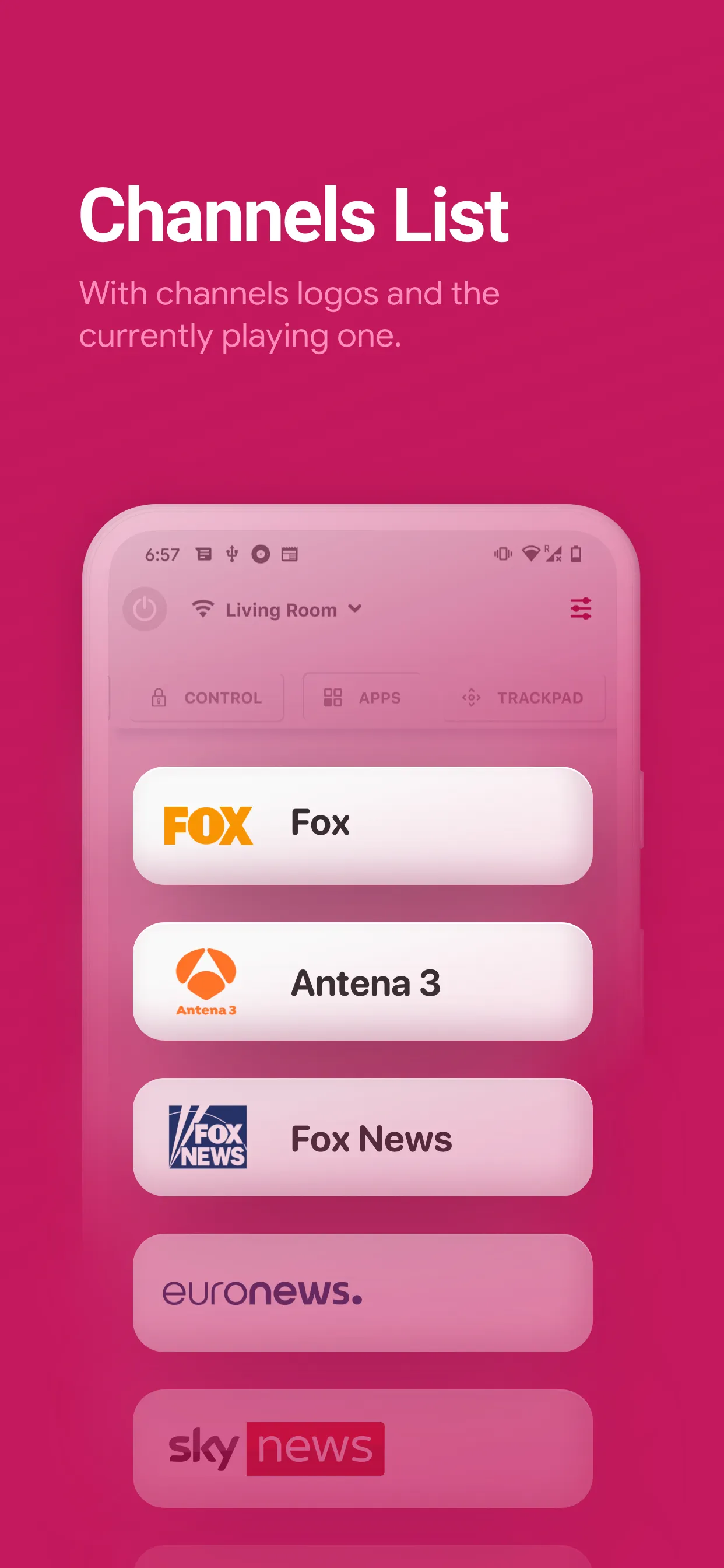 LG Smart TV Remote Control | Indus Appstore | Screenshot