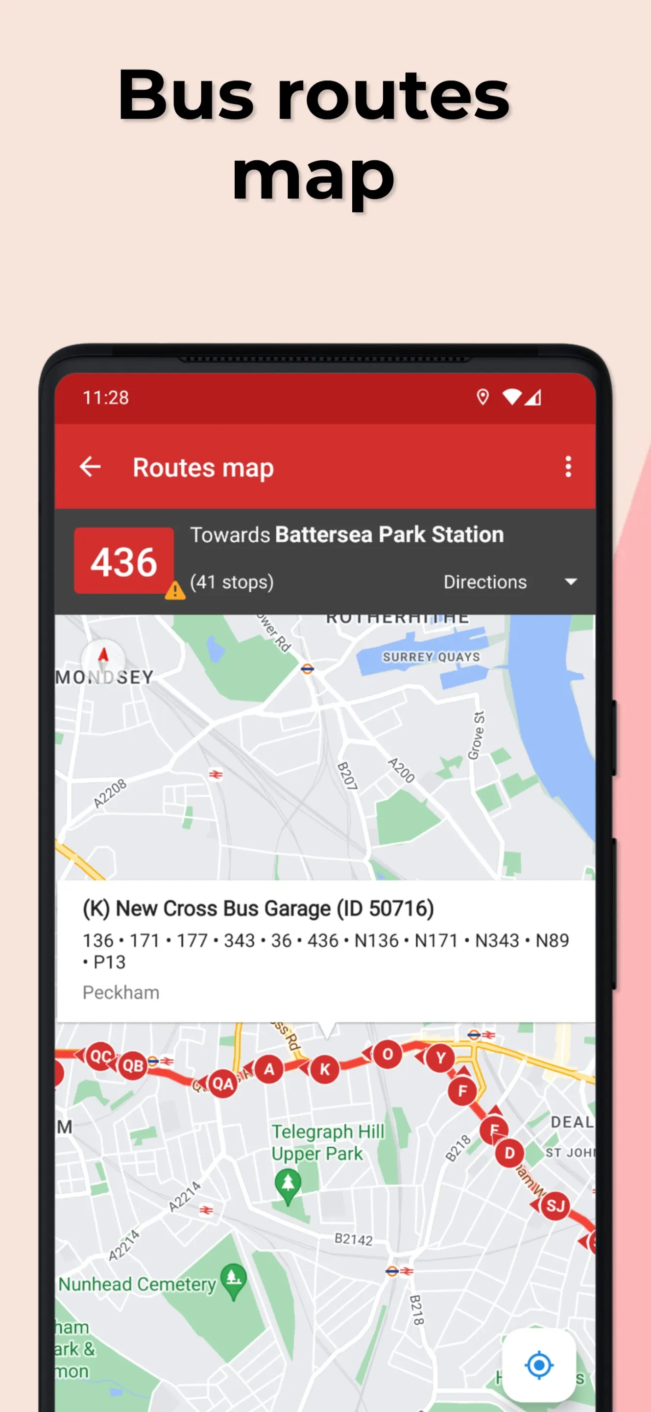 London Bus Times TfL Countdown | Indus Appstore | Screenshot