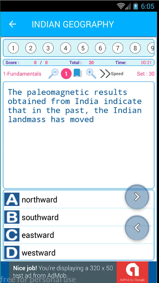 Indian Geography Quiz 1250 MCQ | Indus Appstore | Screenshot