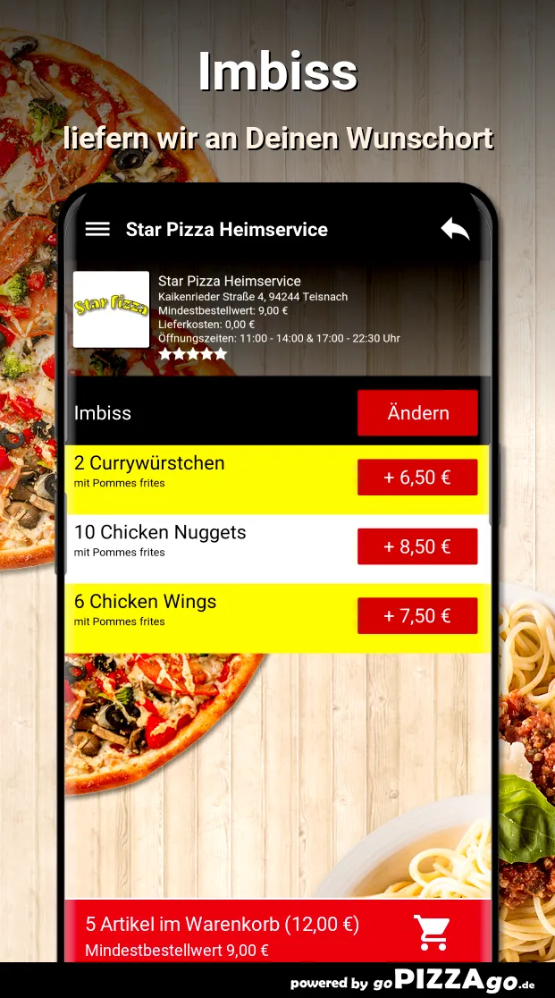 Star Pizza Heimservice Teisnac | Indus Appstore | Screenshot