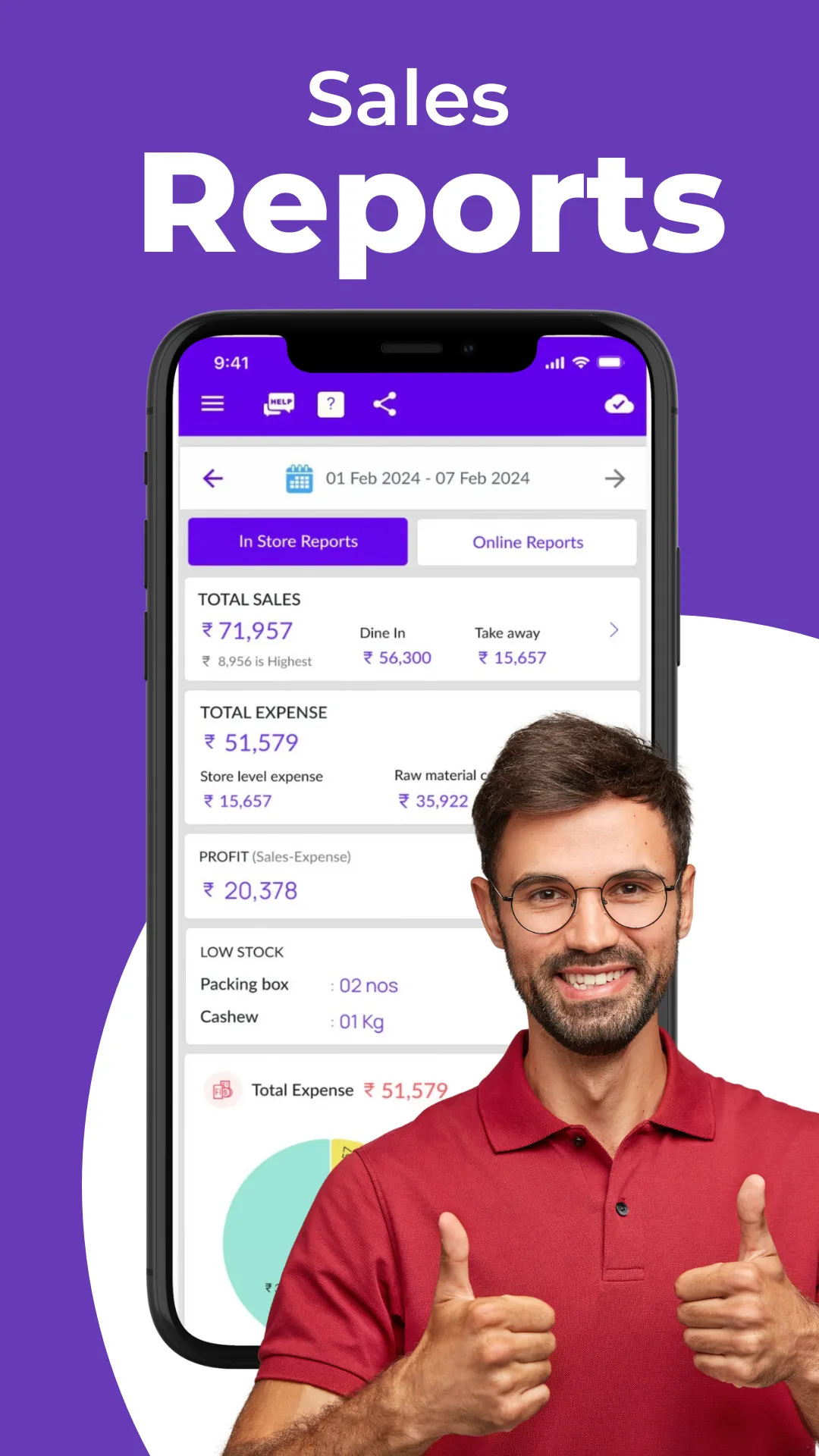 Billing App & Daily Expenses | Indus Appstore | Screenshot