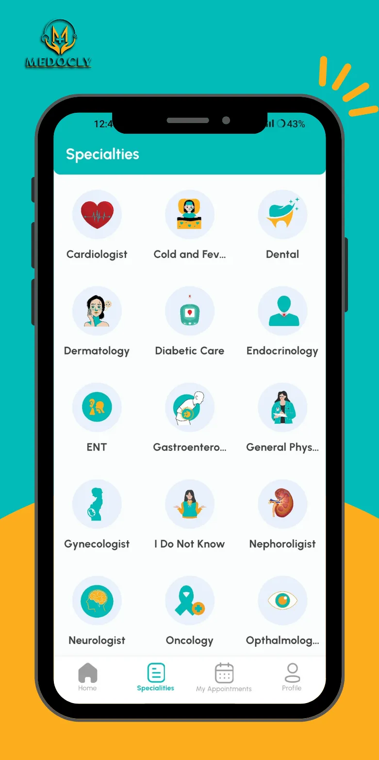 MEDOCLY -  Book Appointments | Indus Appstore | Screenshot