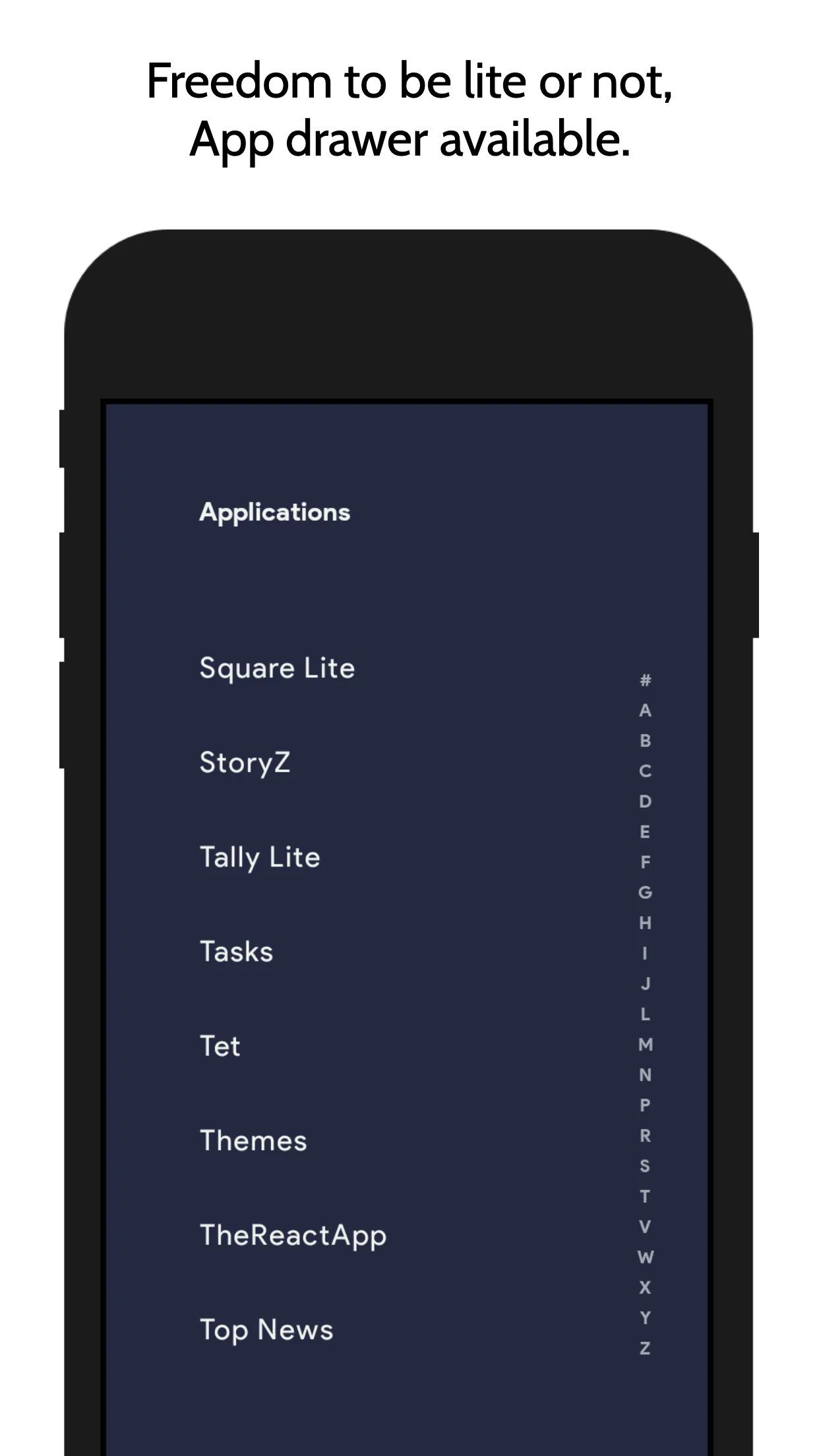 Litely - Light Phone Launcher | Indus Appstore | Screenshot