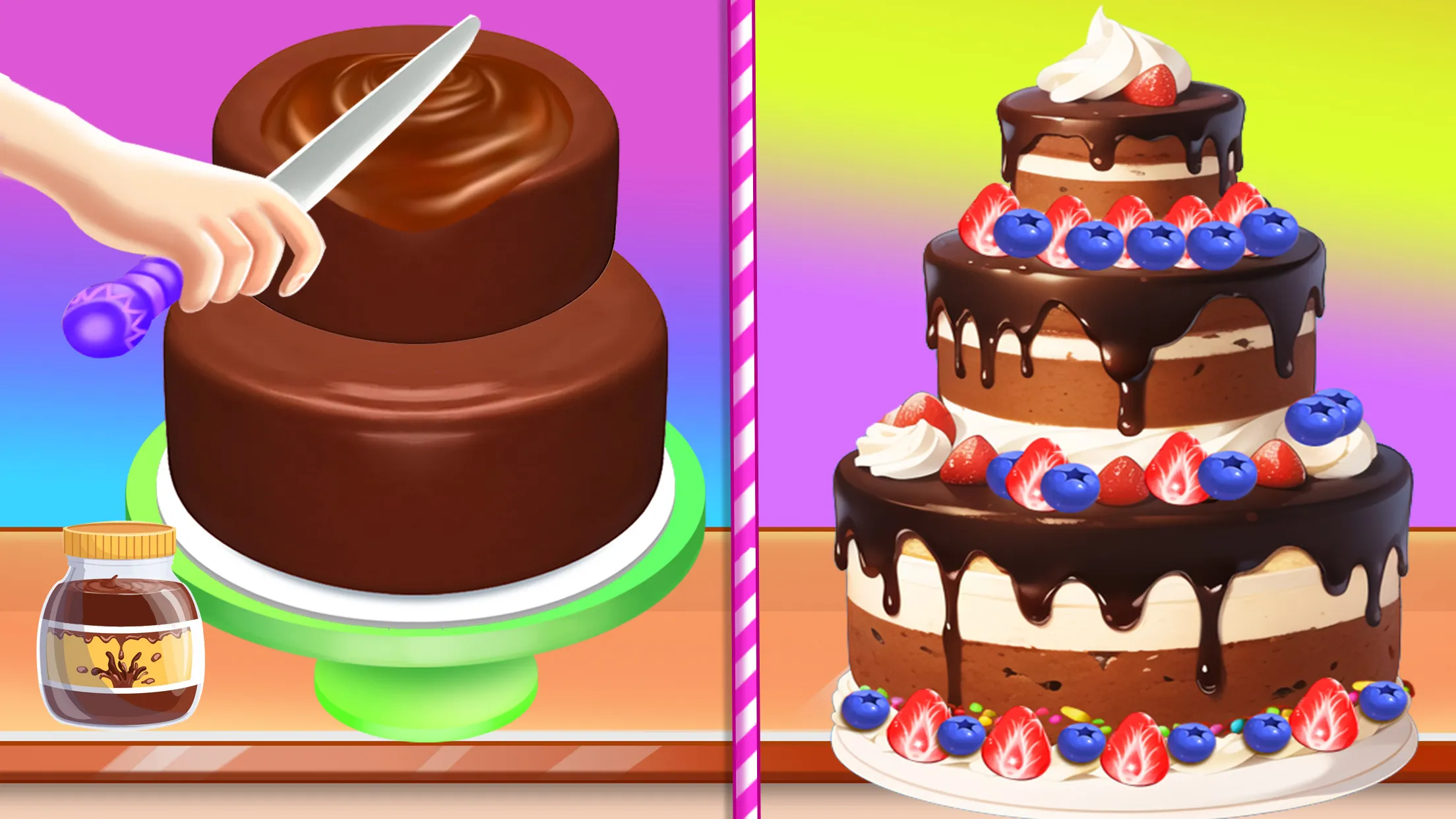 Cake Maker Girls Cake Games | Indus Appstore | Screenshot