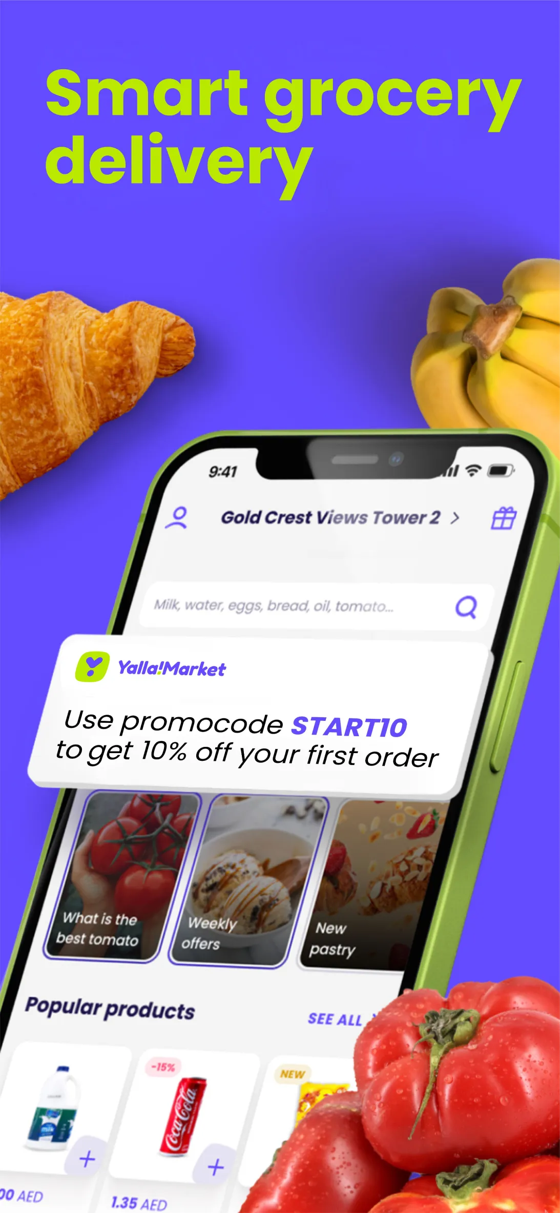 YallaMarket - Grocery delivery | Indus Appstore | Screenshot