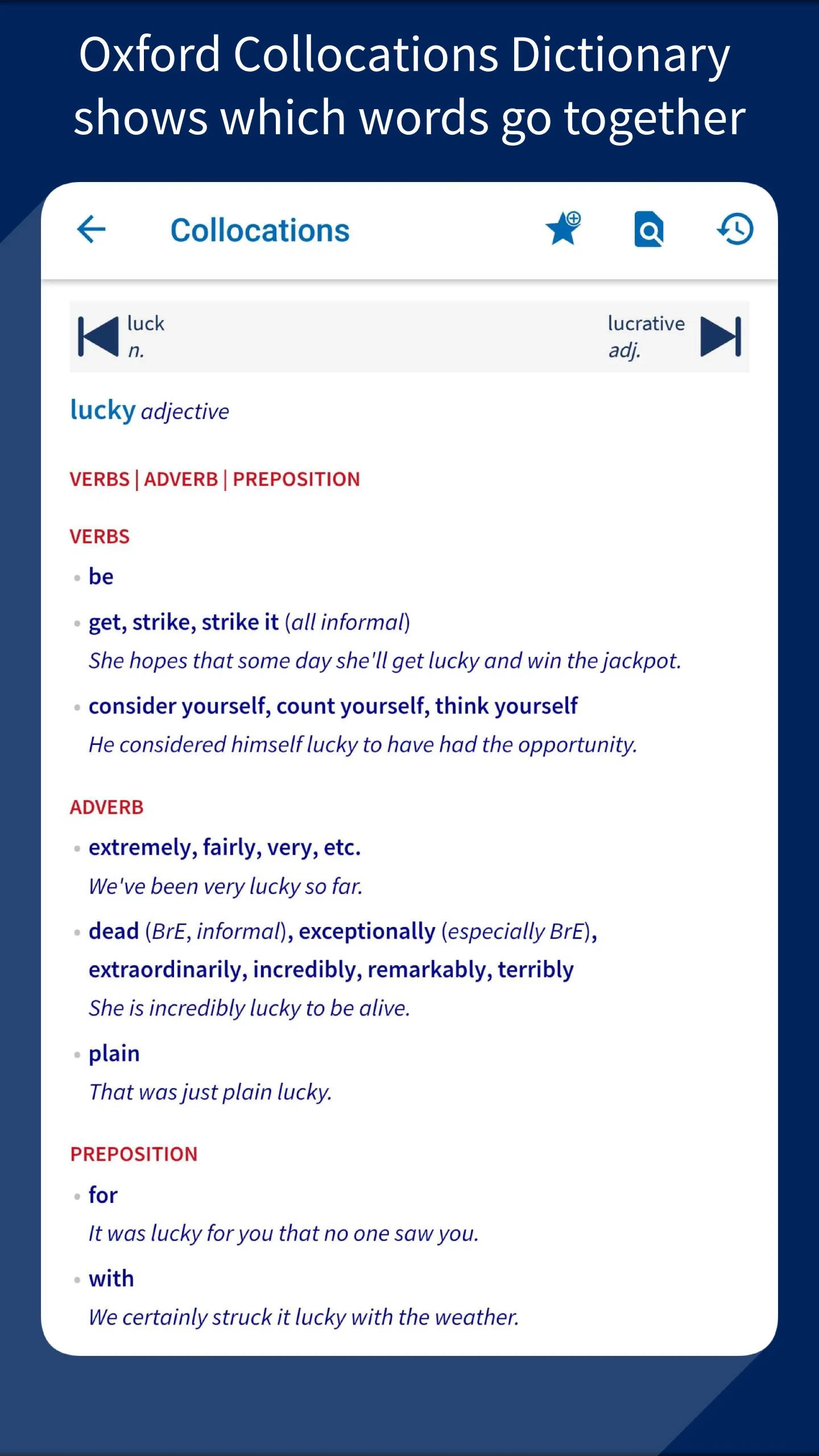 Oxford Advanced Learner's Dict | Indus Appstore | Screenshot