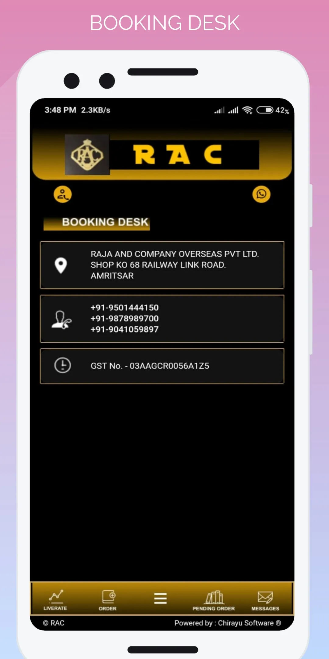 RAJA AND COMPANY OVERSEAS PVT  | Indus Appstore | Screenshot