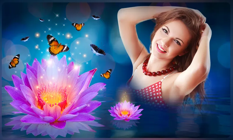 Lotus Photo Frames | Indus Appstore | Screenshot