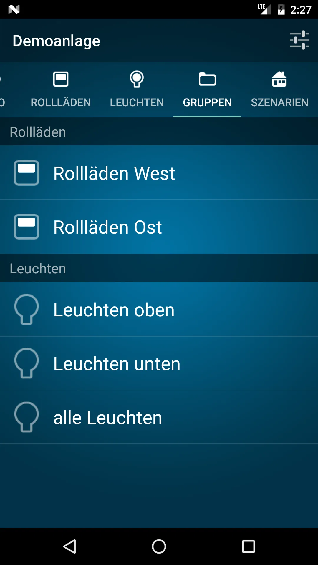 HEYcontrol - Haussteuerung | Indus Appstore | Screenshot