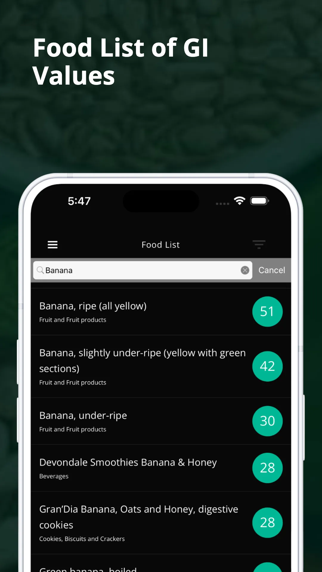 Glycemic Index & Load Recipes | Indus Appstore | Screenshot