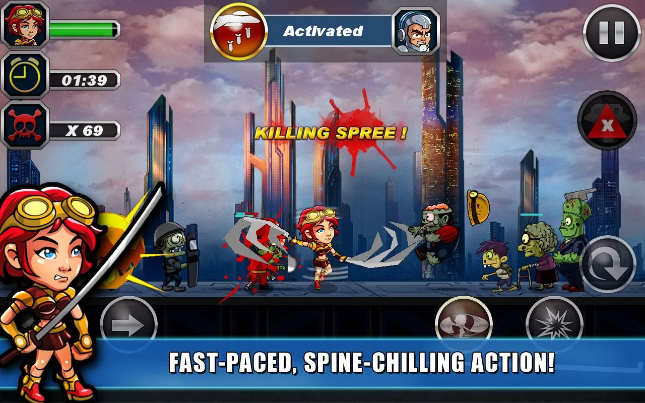 Zombie Busters Squad | Indus Appstore | Screenshot