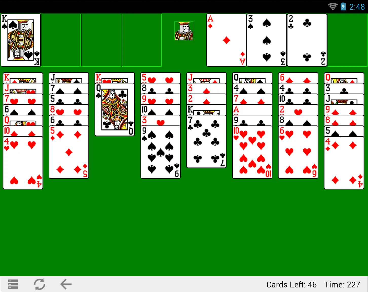 Classic FreeCell | Indus Appstore | Screenshot