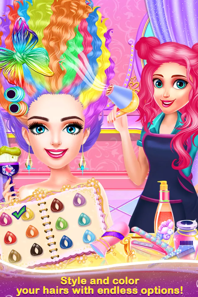 Fashion Braid Hair Girls Games | Indus Appstore | Screenshot