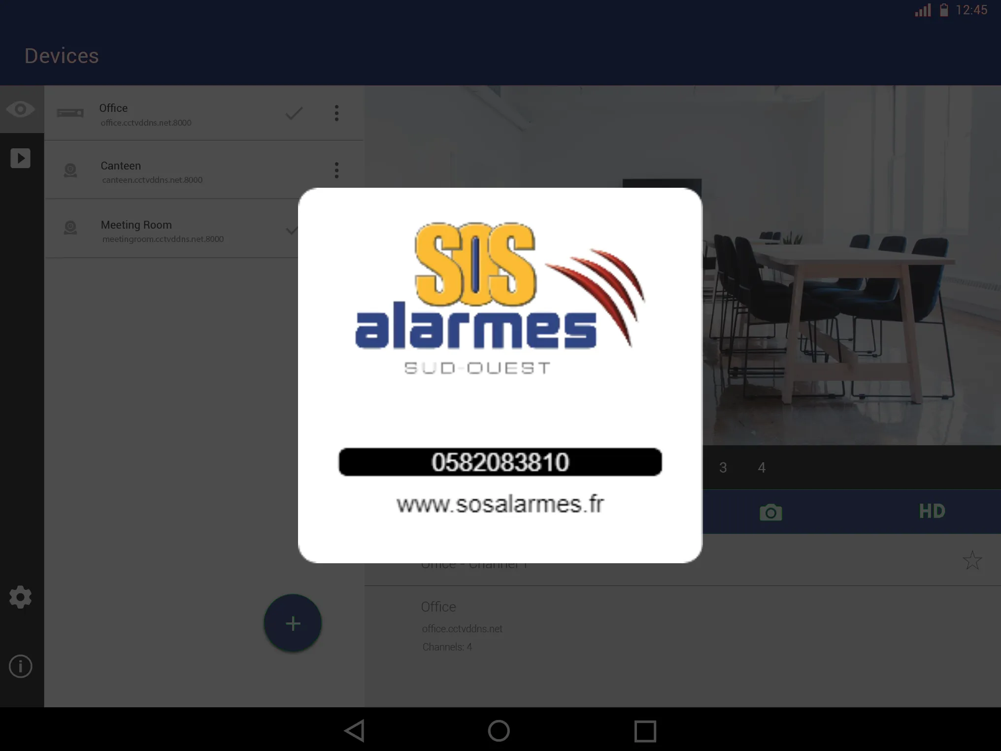 SOS ALARMES EasyView | Indus Appstore | Screenshot