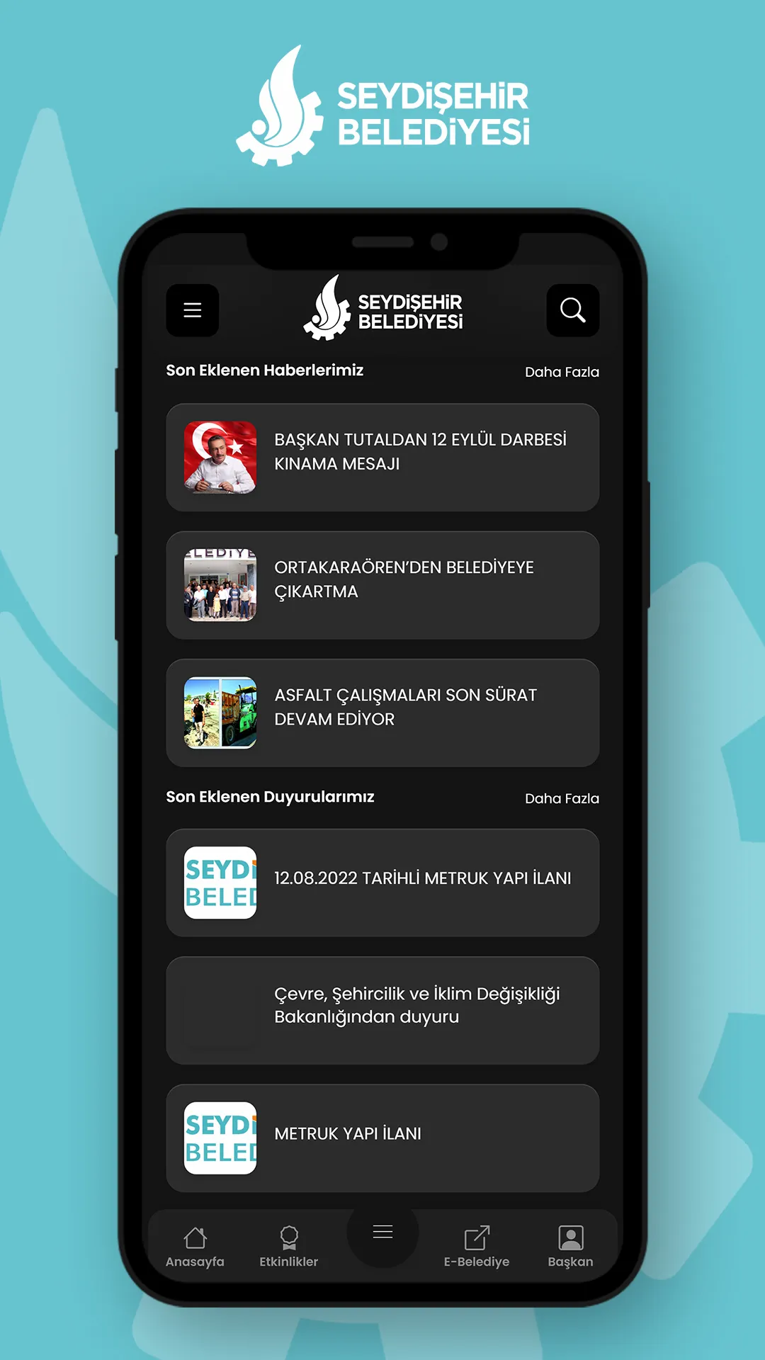 Seydişehir Belediyesi | Indus Appstore | Screenshot