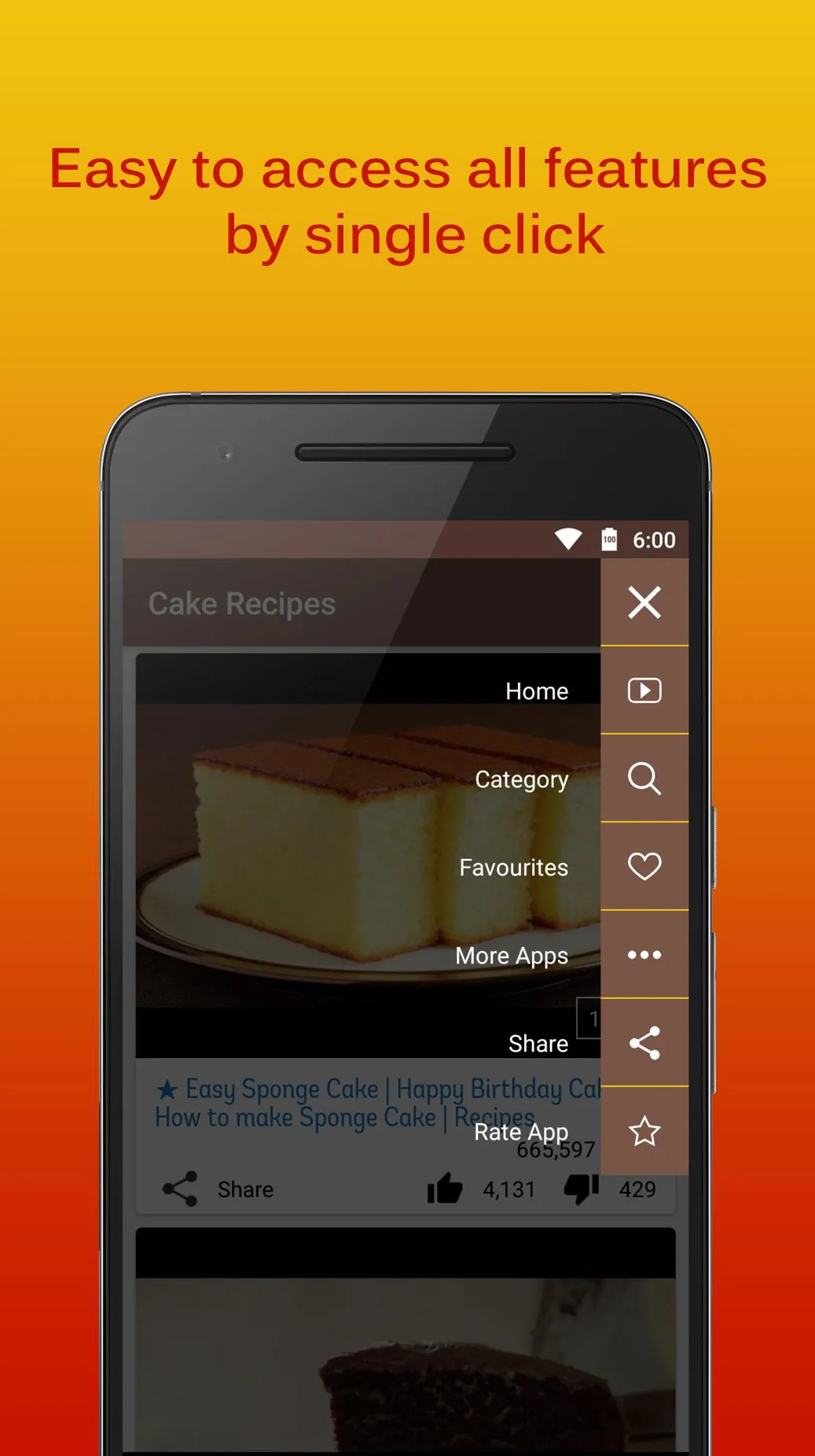 Cake Recipes Videos | Indus Appstore | Screenshot