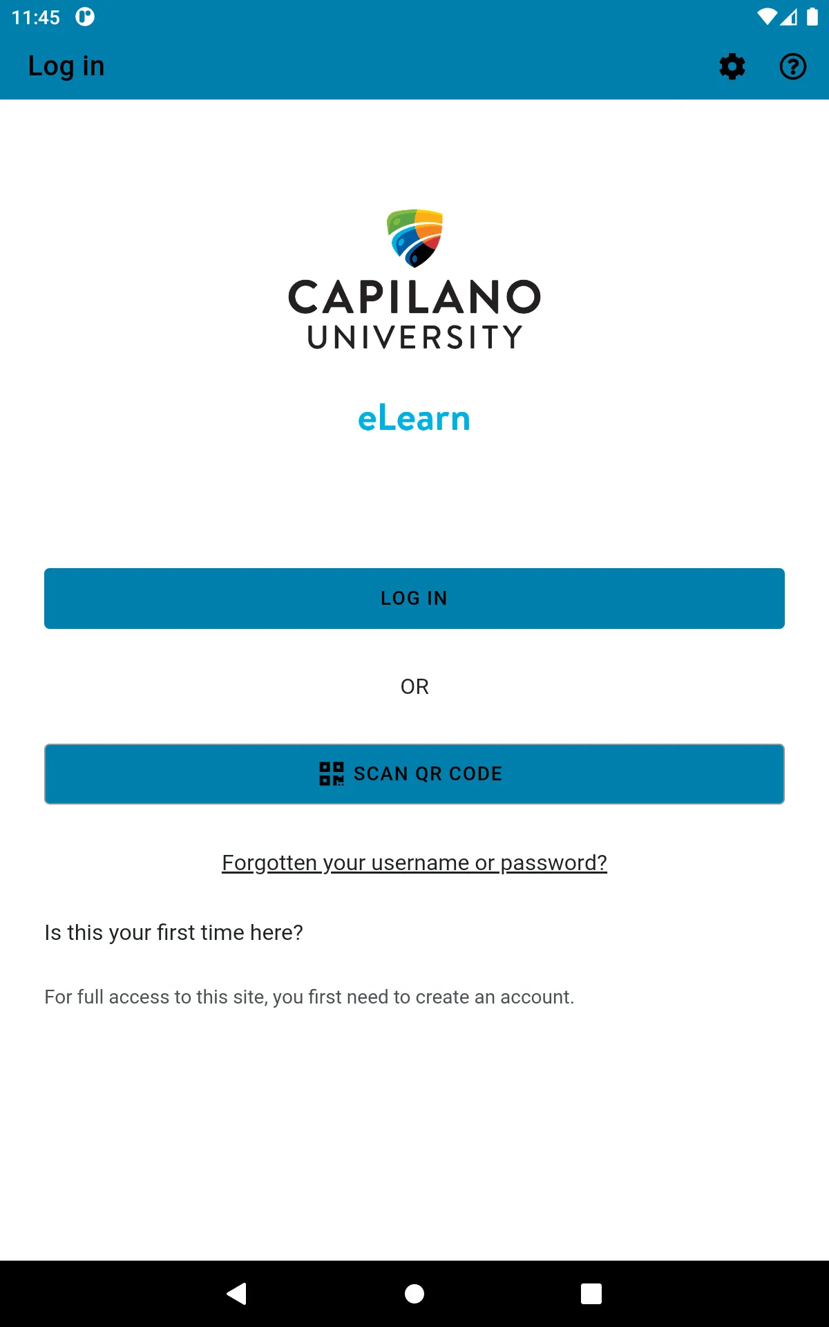 CapU eLearn | Indus Appstore | Screenshot