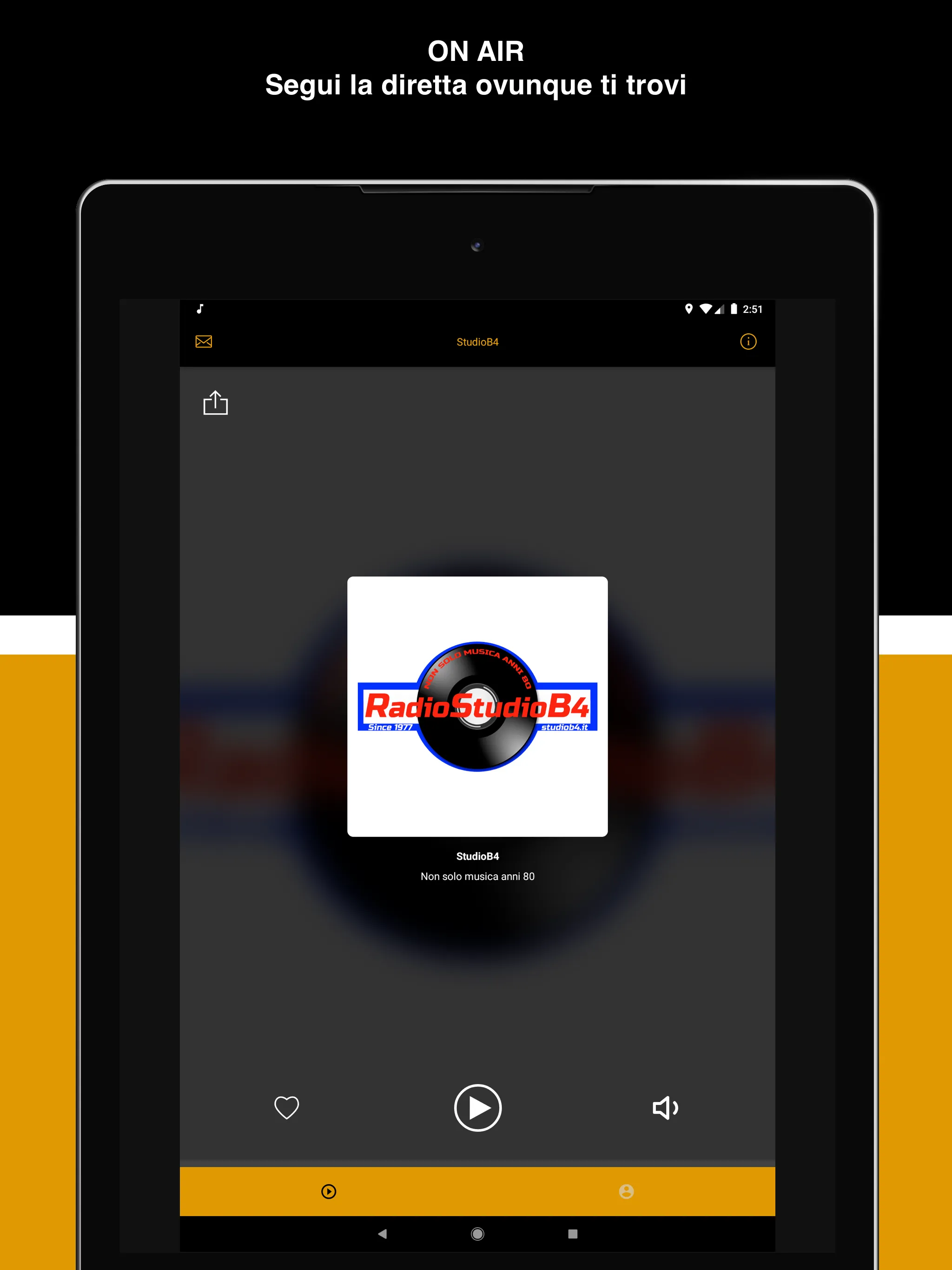 Radio StudioB4 | Indus Appstore | Screenshot