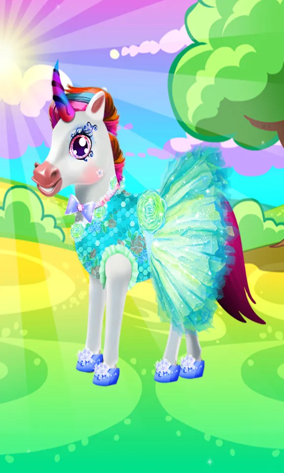 Unicorn Dress Up , Make Up & G | Indus Appstore | Screenshot