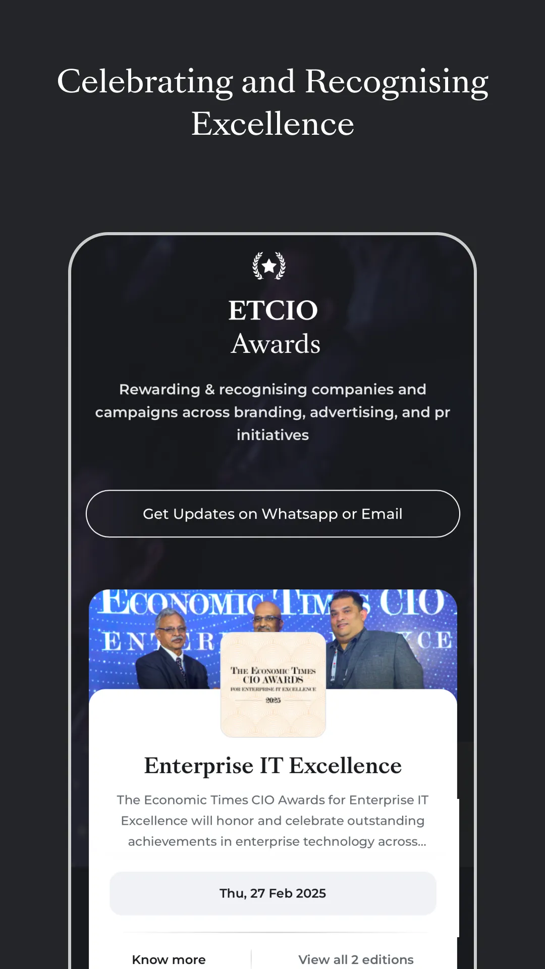 ETCIO by The Economic Times | Indus Appstore | Screenshot